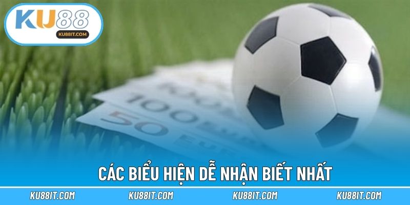 Các biểu hiện dễ nhận biết nhất