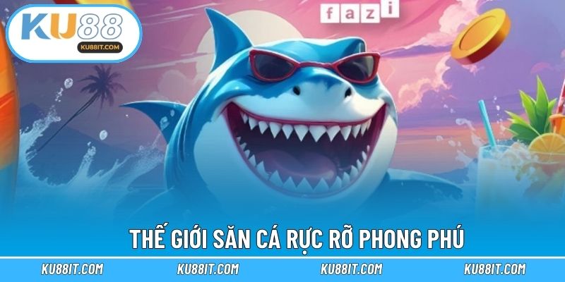 Thế giới săn cá rực rỡ phong phú